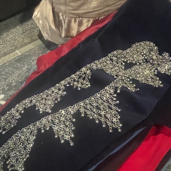 Silver Chain Belly Dancing Belt - Picture 2 of 2